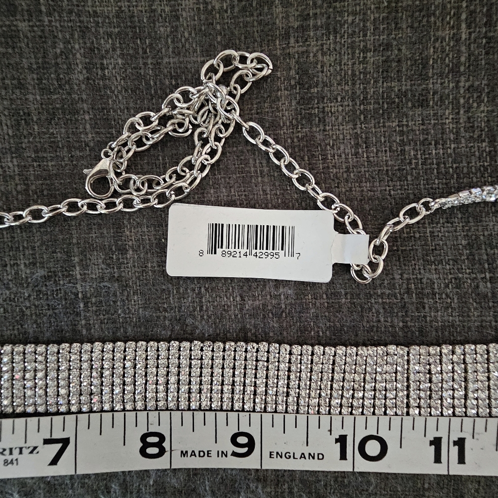 Windsor Silver Gleaming Rhinestone Belt and Gold Dainty Rhinestone Belt (Set 2) - Picture 9 of 16